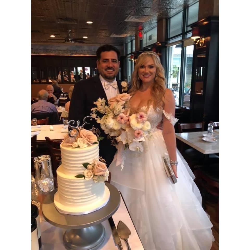 The night of our wedding March 13, 2020! We had a small ceremony at Airlie Gardens and reception at Brasserie Du Soleil due to Covid but it couldn't have been a more perfect intimate gathering!