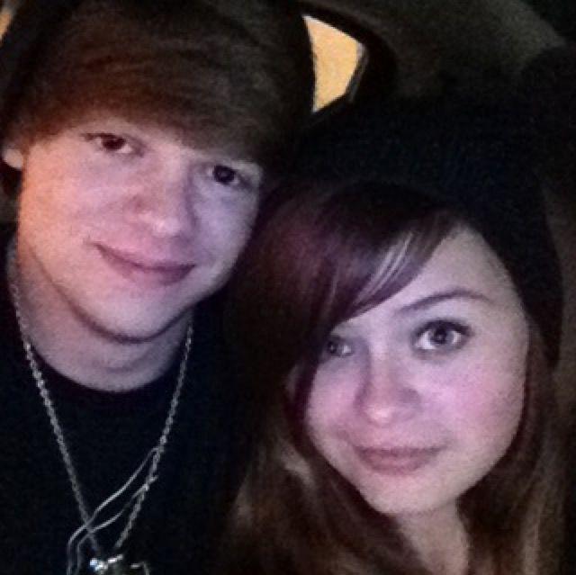 This was right after our first kiss