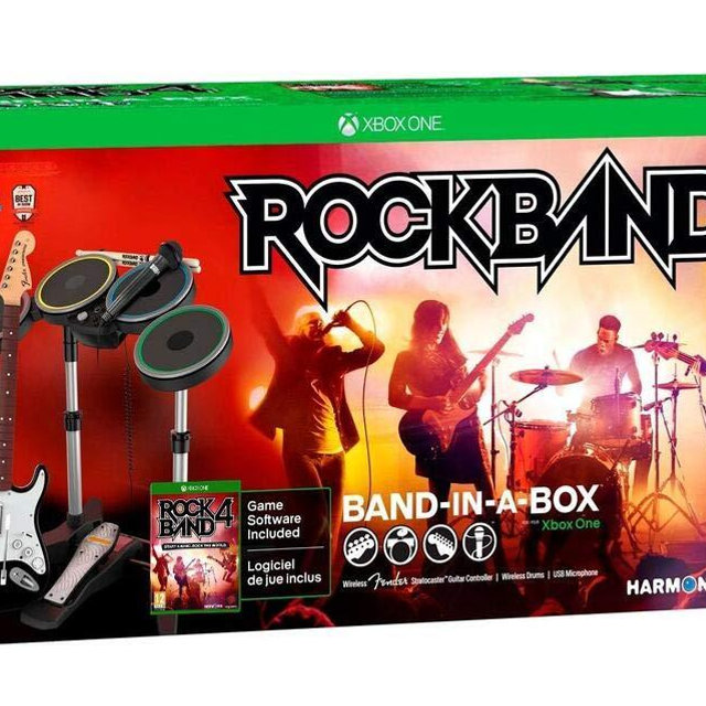 Rock Band 4 Band-in-a-Box Bundle - Xbox One