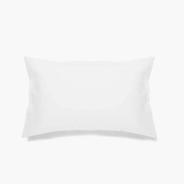 Organic Percale Pillowcases- White, Standard