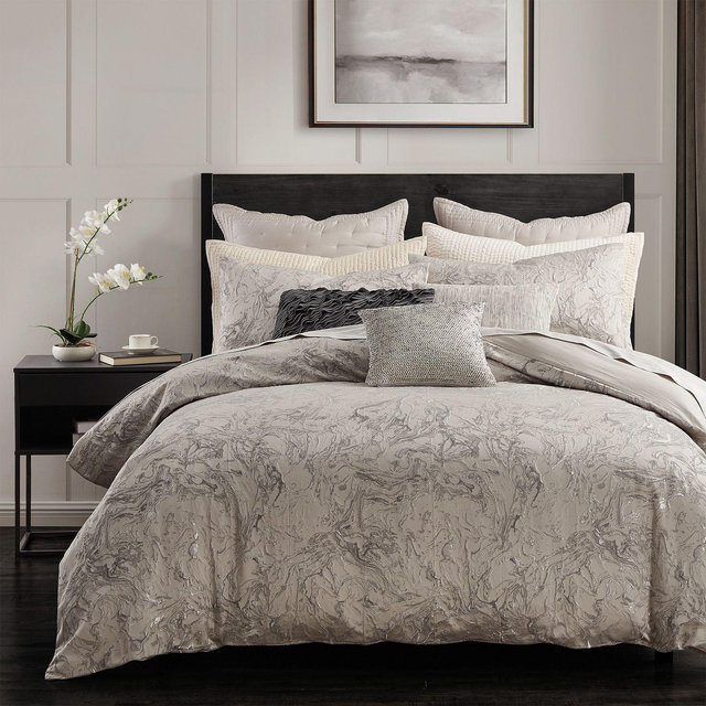 Donna Karan Home Liquid Marble Duvet Cover, King