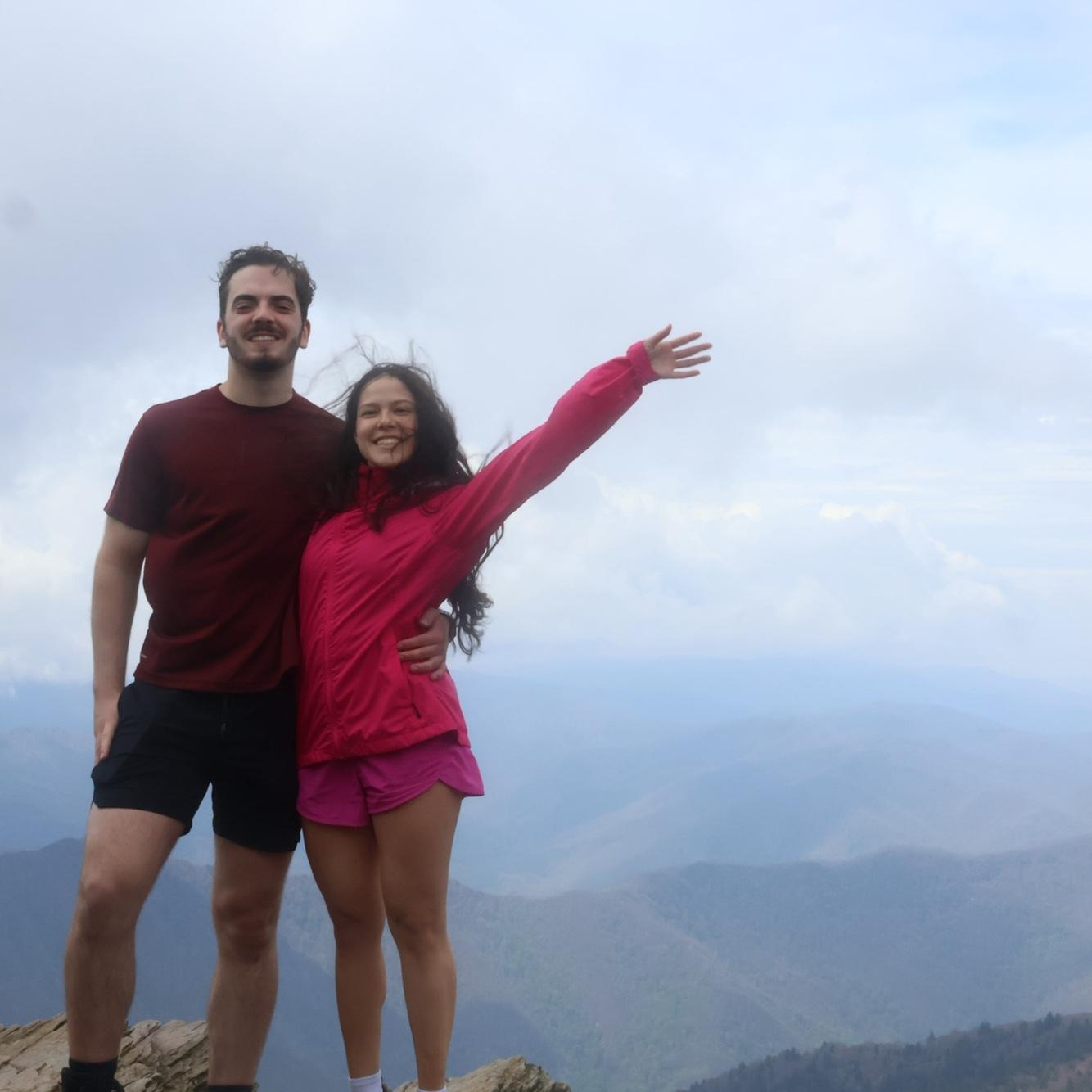 The Great Smoky Mountains in Tennessee, was our first national park trip together