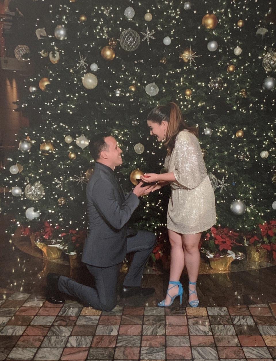 When she found out it was NOT a necklace.