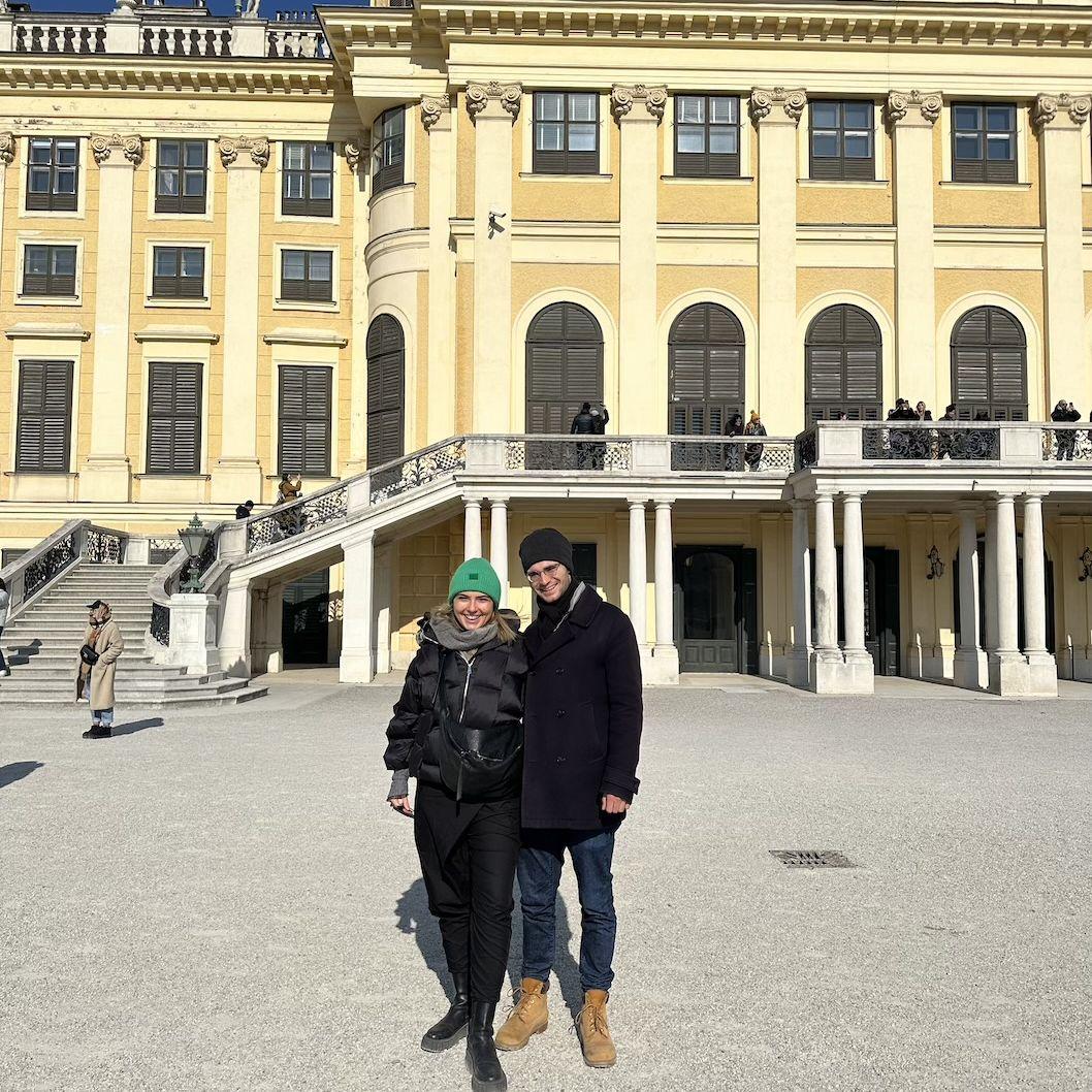 Vienna with Max and Emma