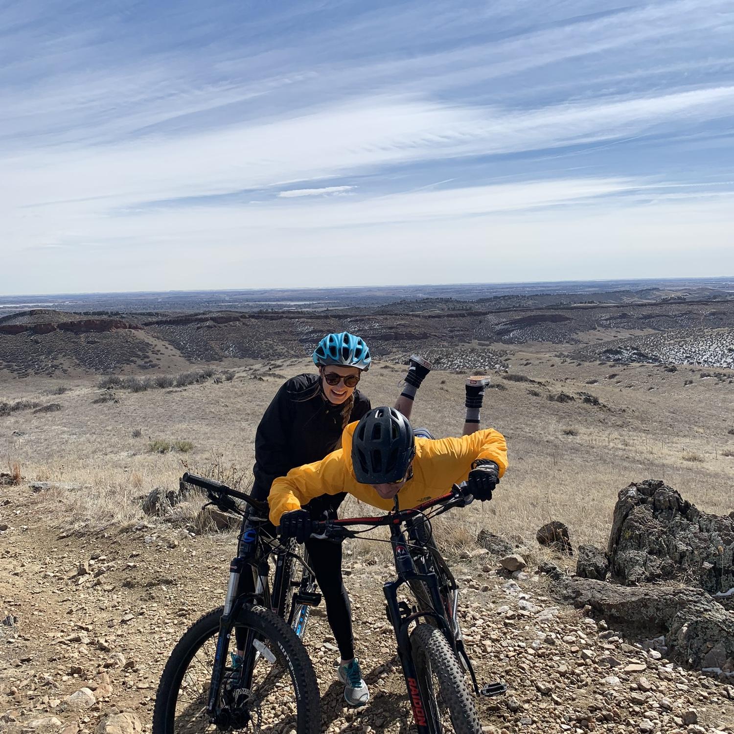 Biking in Fort Collins!