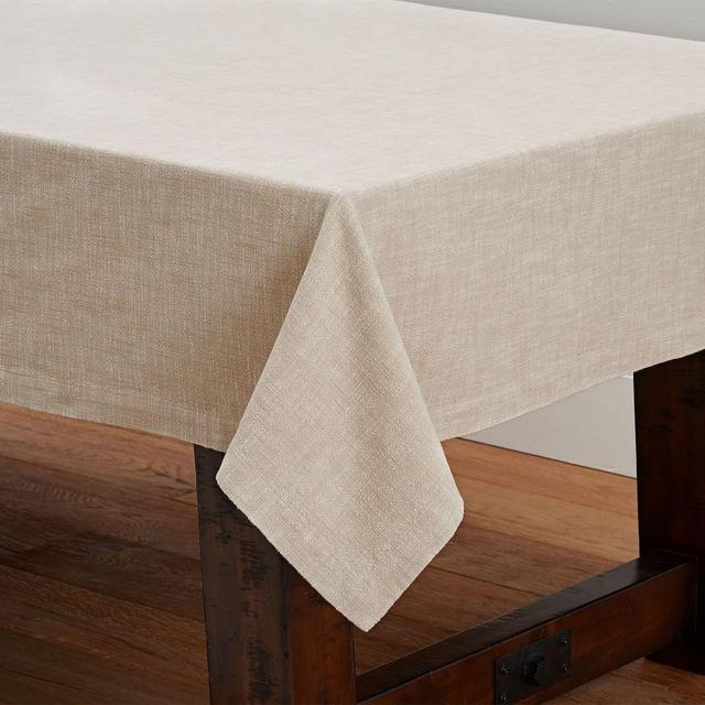 Organic Cotton Casual Tablecloth - Flax