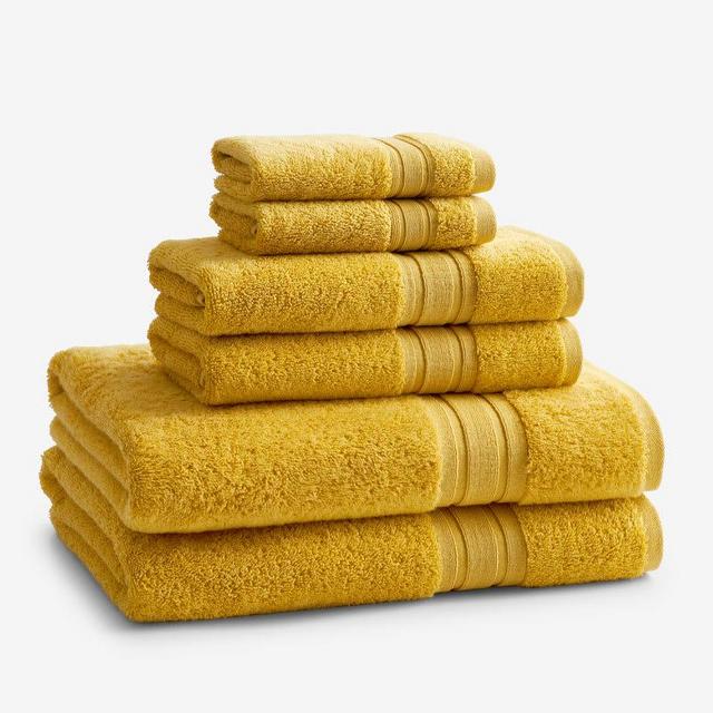 Company Cotton™ Turkish Cotton Bath Towel Set - Deep Yellow