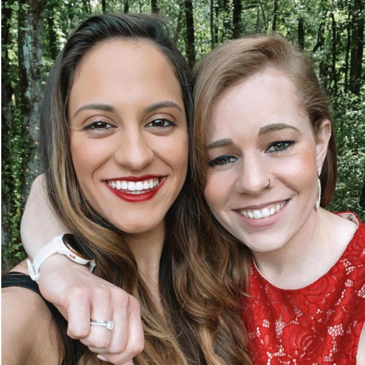 Smiles at Grace & Kristy's wedding! It was such a beautiful wedding, such a fun event, and so great seeing friends // 29 May 2021