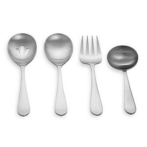 Cambridge® Silversmiths Meridian Satin 4-Piece Hostess Set