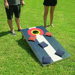 12-Piece State Flag Cornhole Game Set, Regulation Size