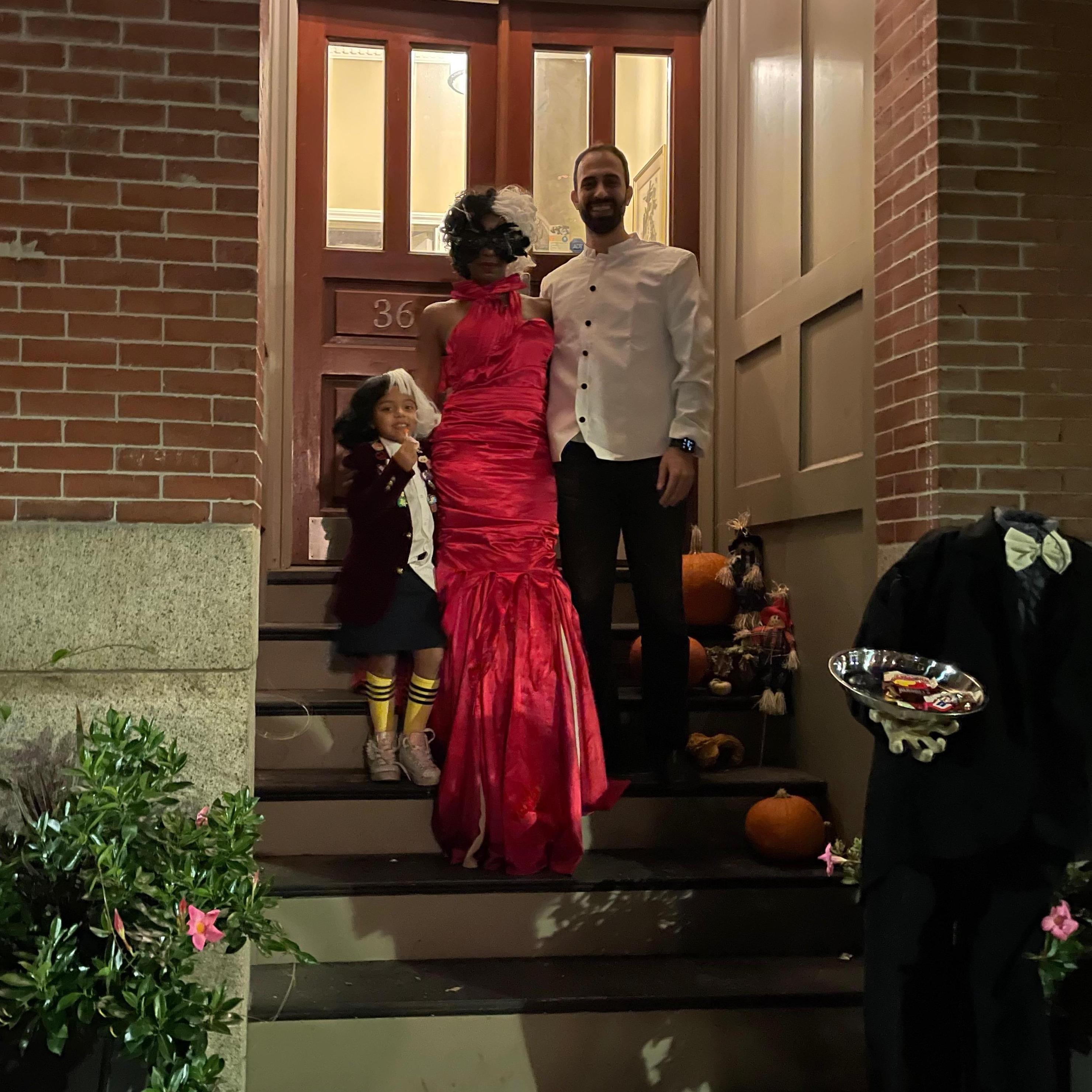 Cruella themed Halloween