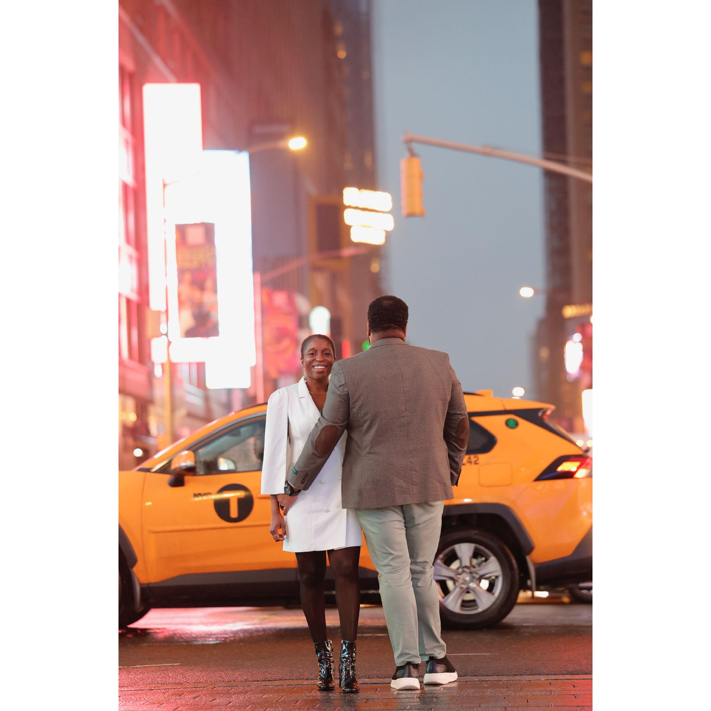 Engagement Photos in TSQ