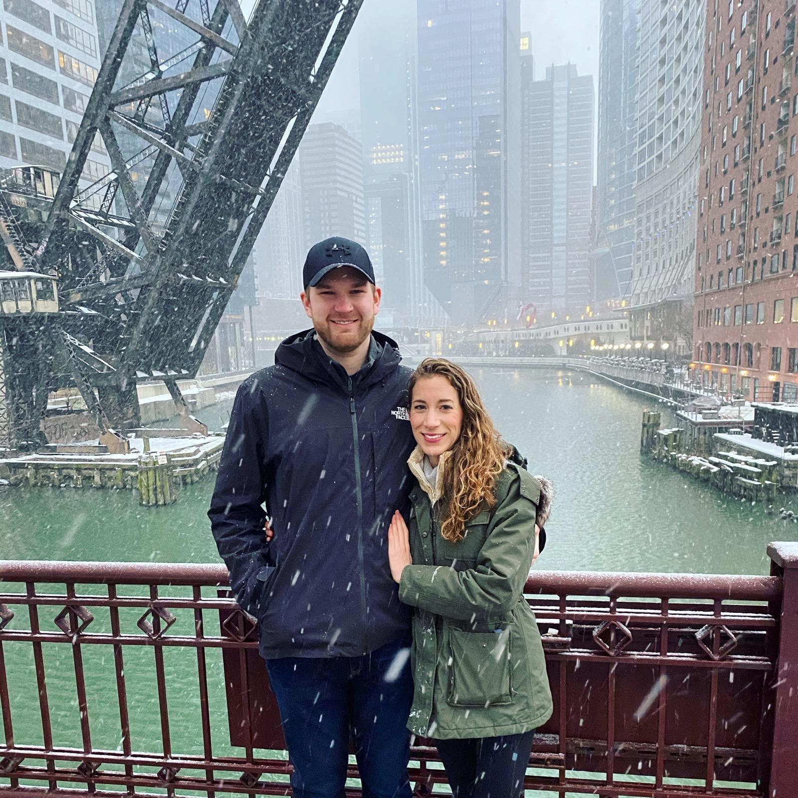 Snowy Day in Chicago