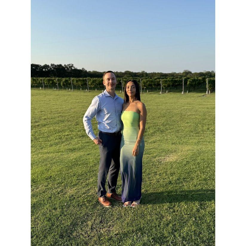 Wedding #1 as a duo — nailed it!