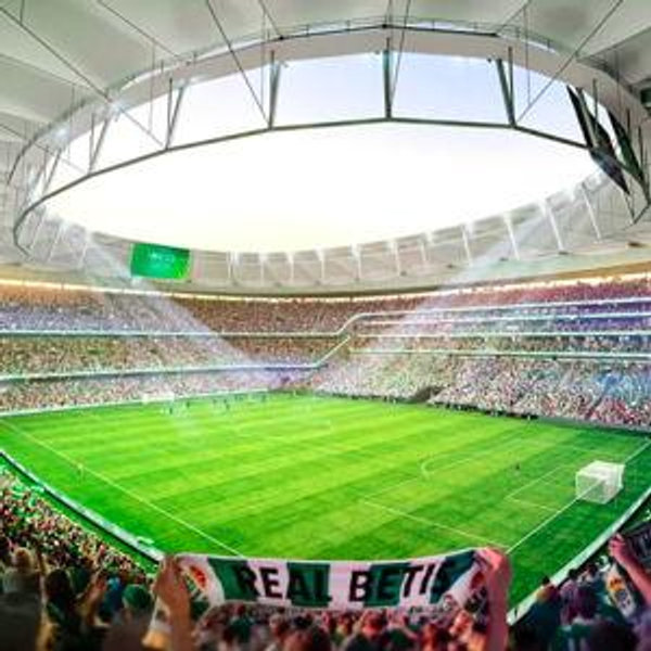 Real Betis Soccer Match in Spain