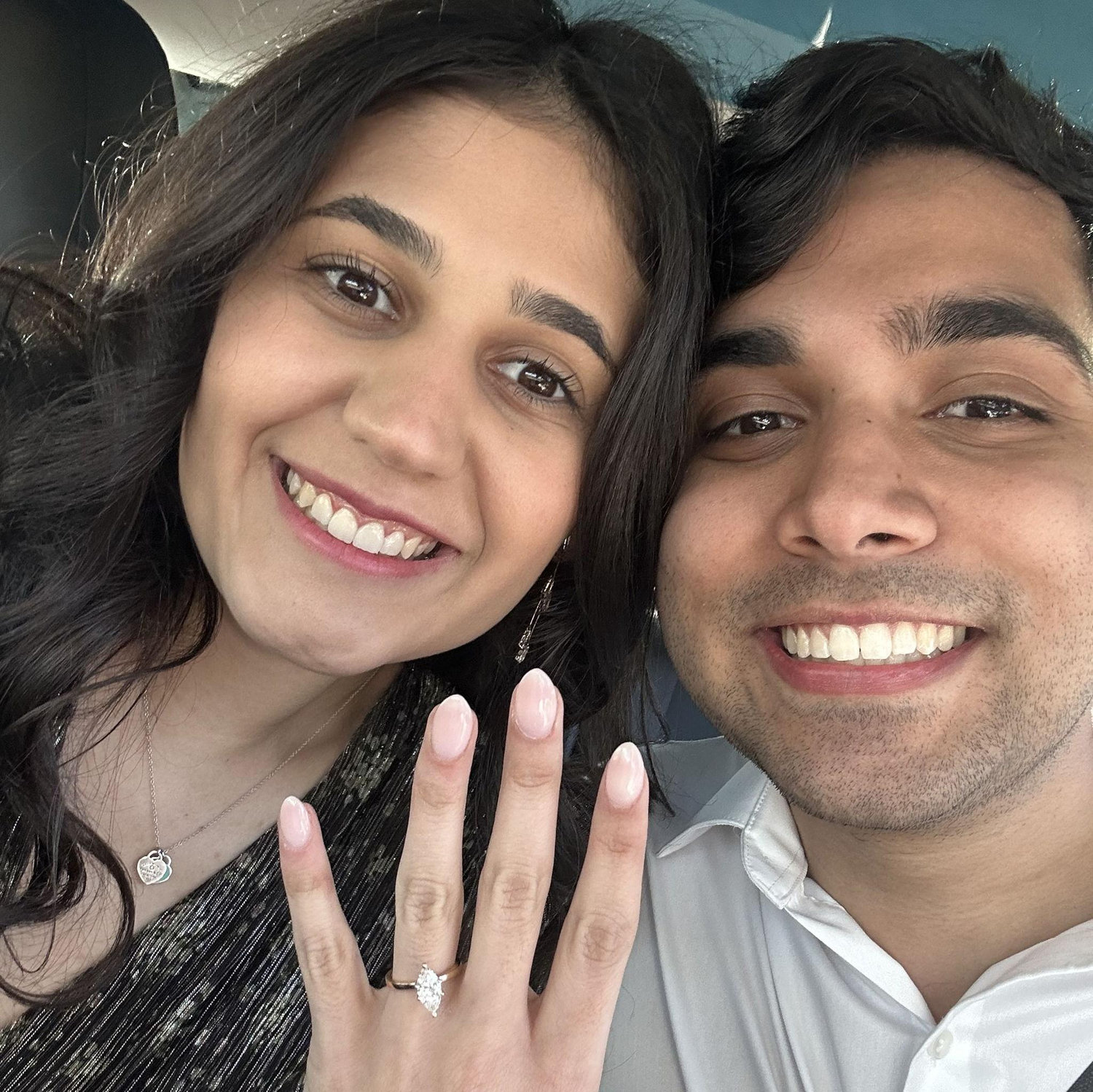 First Selfie after getting engaged! - December 21, 2024