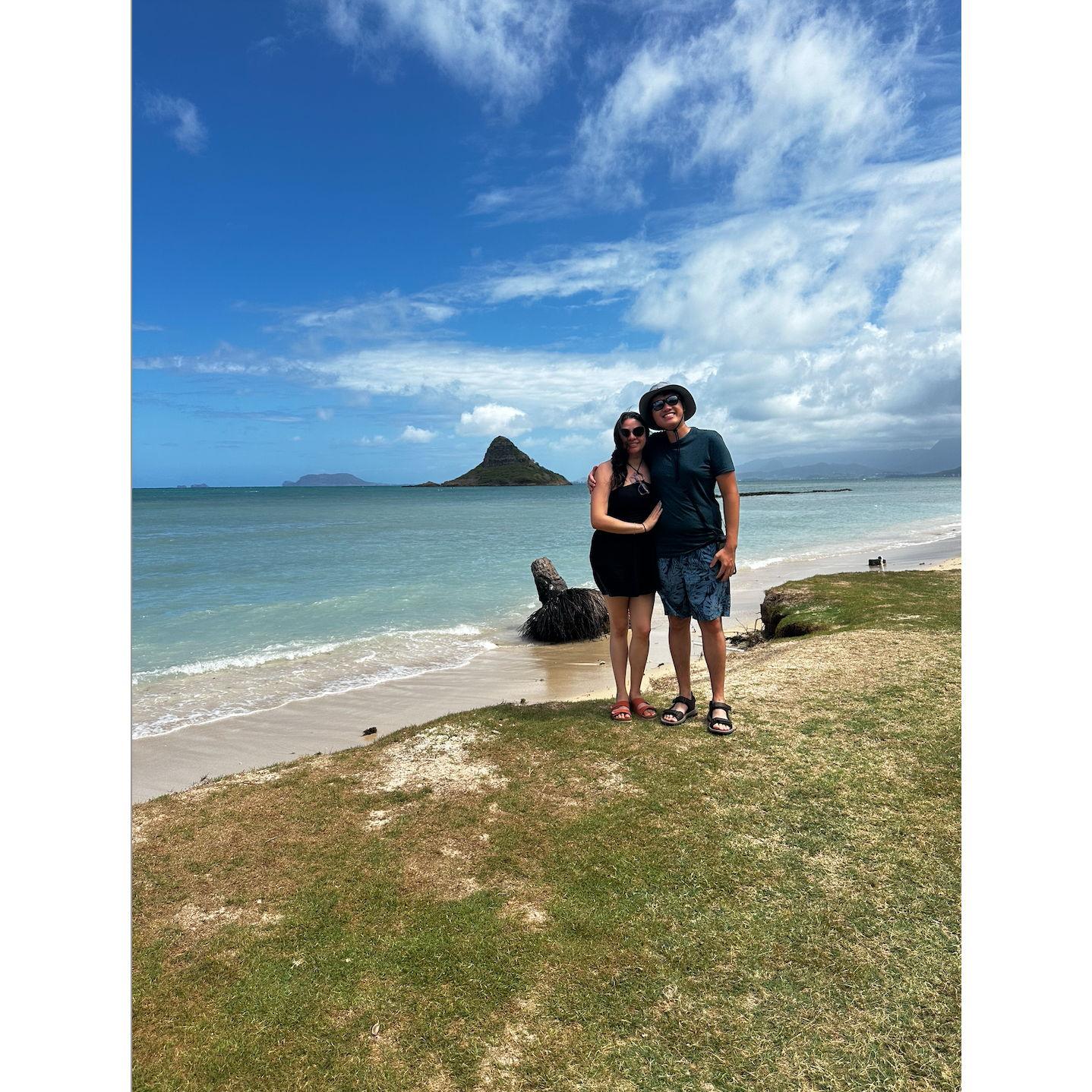 Year 1, we did a crazy thing and flew away to Hawaii!