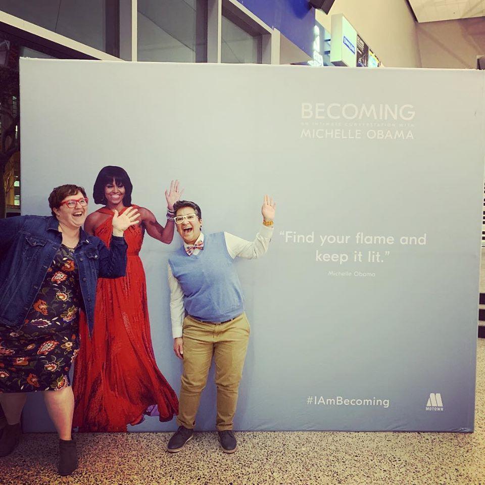 An Evening with Michelle Obama (Our FIRST Valentine's Day)
