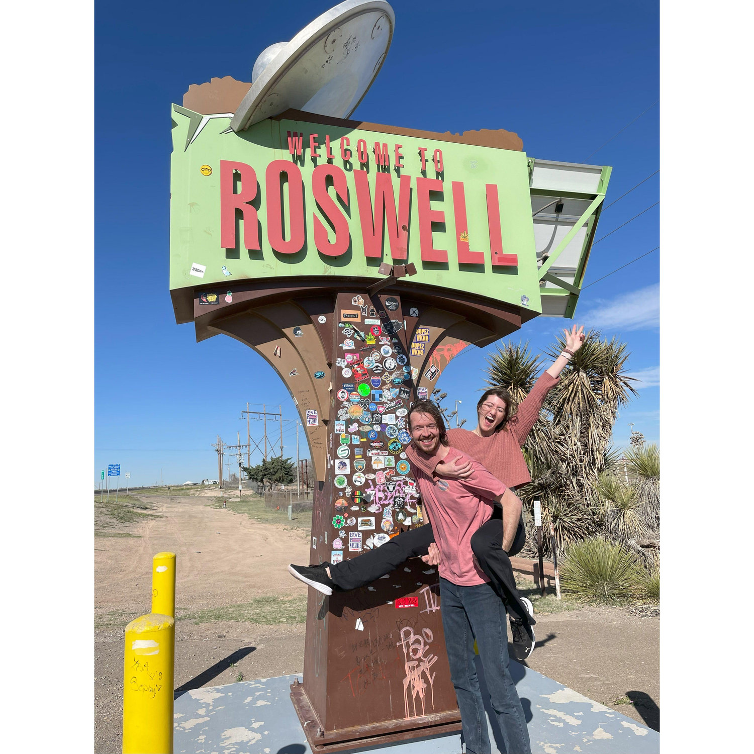 Looking for aliens in Rosewell