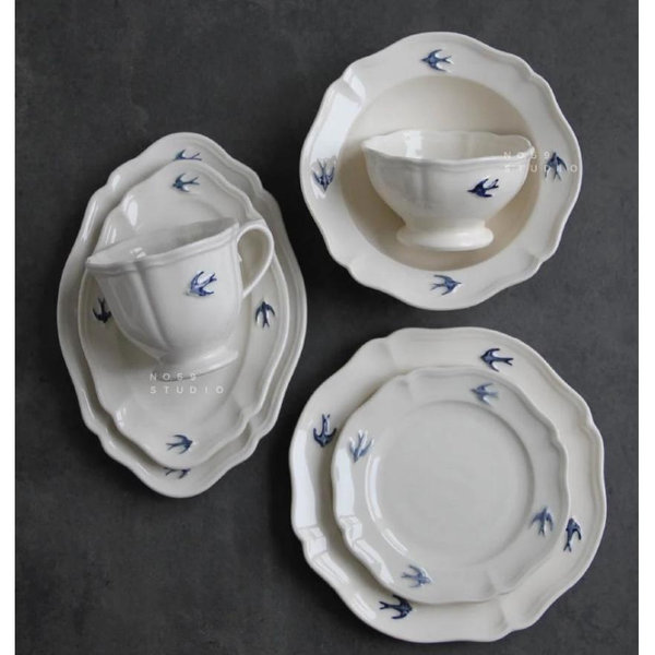 Studio M Early Bird - Round Plate Large