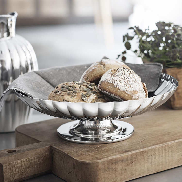 Georg Jensen, Bernadotte Stainless Steel Centerpiece Bowl | Zola