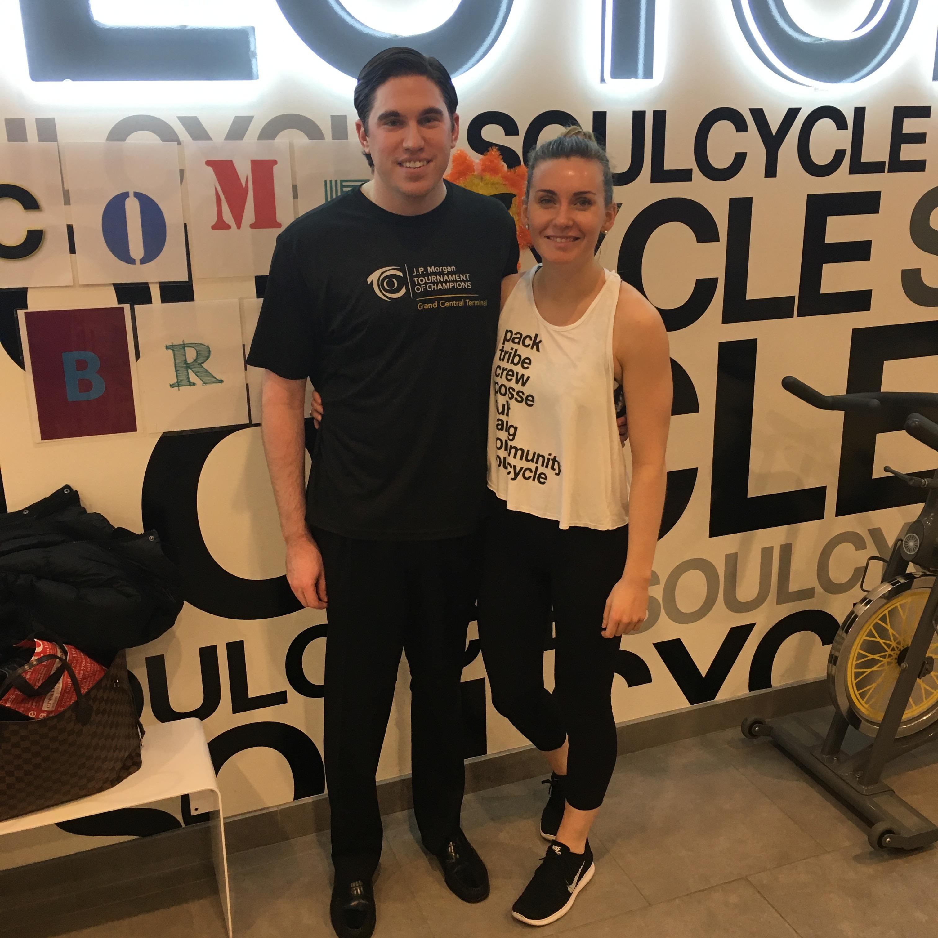 The first (and only) time Rob went to SoulCycle