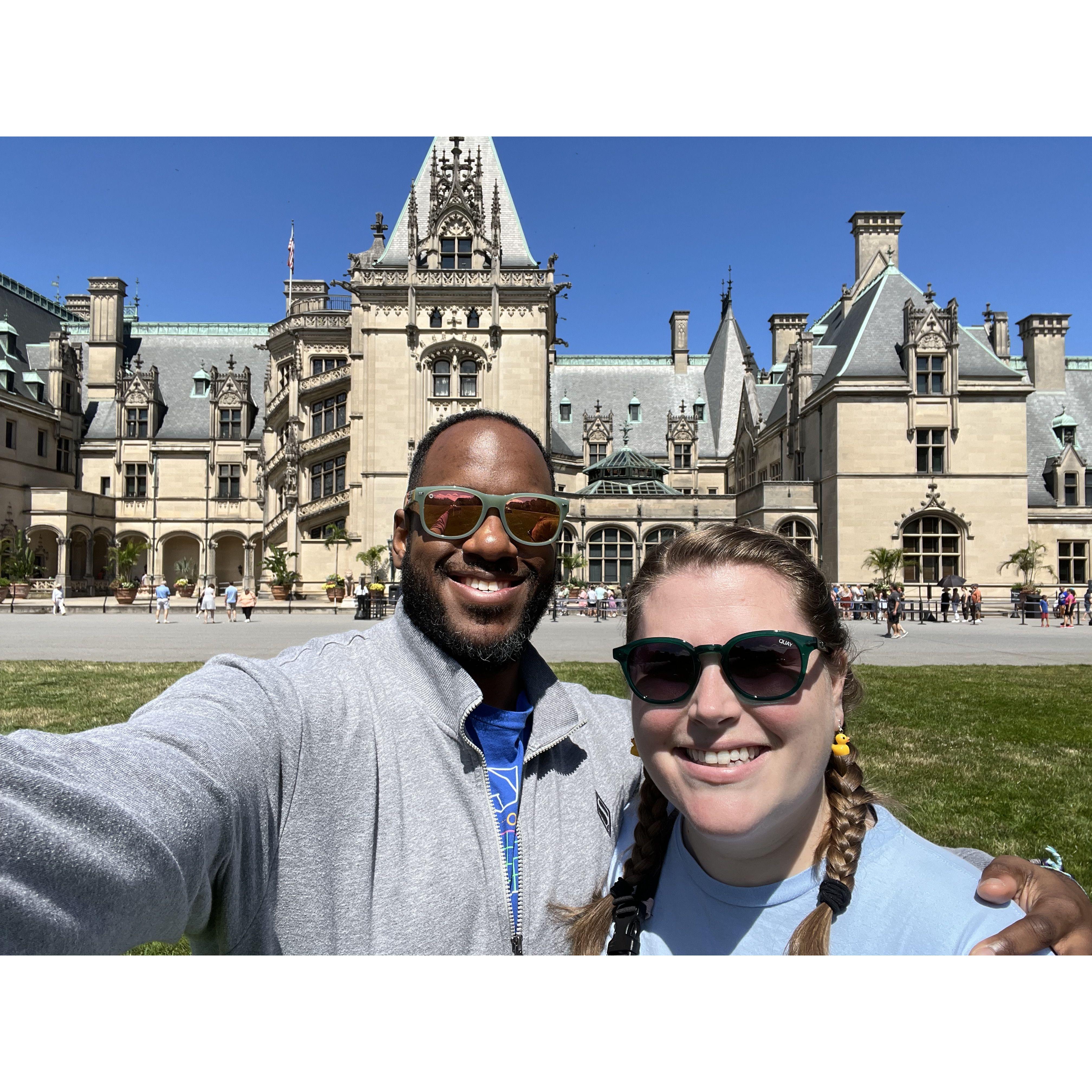 G took E to the Biltmore for the first time!
