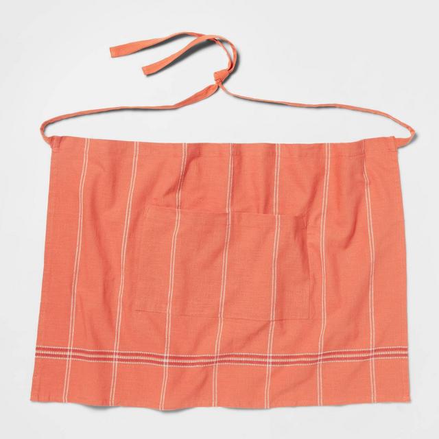 Cotton Half Apron Orange - Threshold™