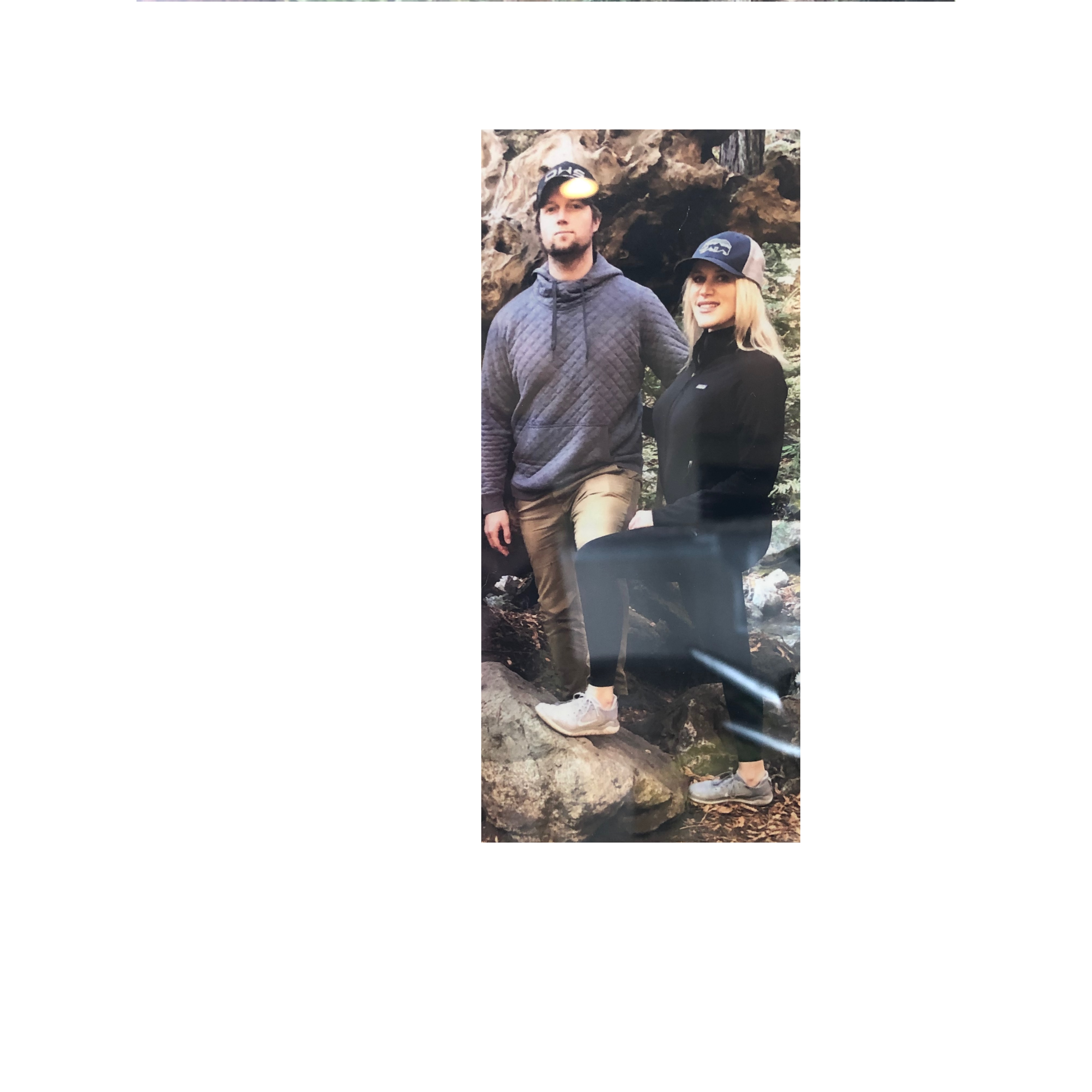 November 2019 - Big Sur Vacation with Sean's Parents (Patty and Patrick) - Picture taken while hiking.