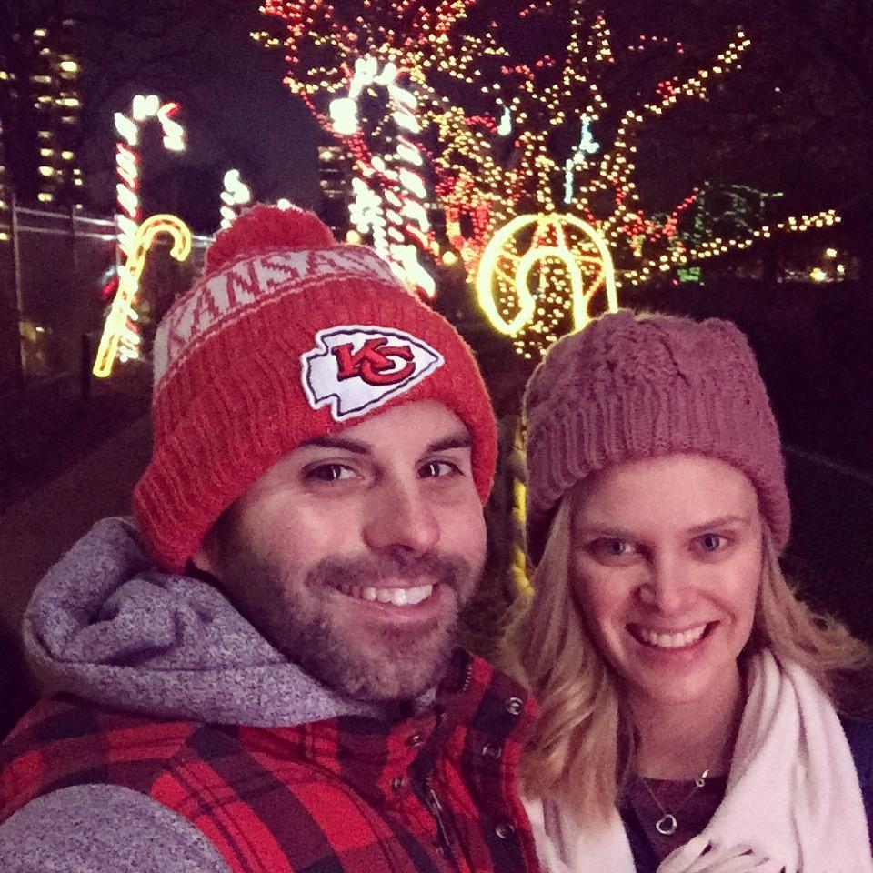 Lincoln Park Zoo Lights - a MUST for us during the Christmas season