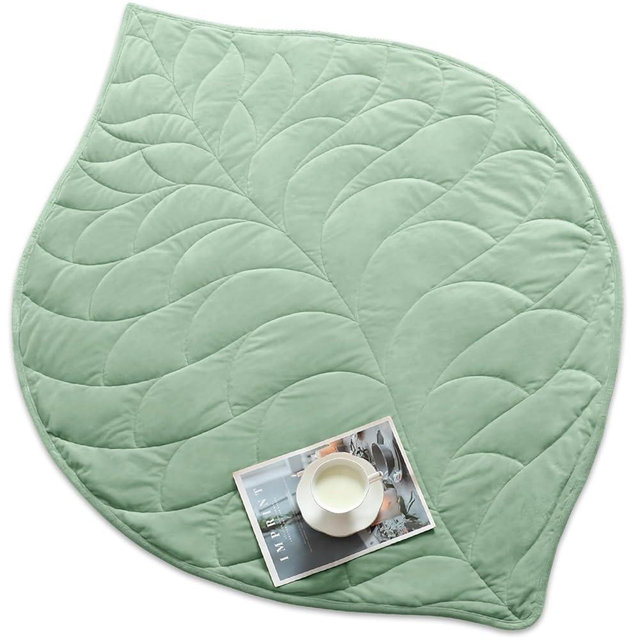 Kaisa Weighted Blanket for Adults 7lbs 41" x 53", Cozy Luxury Crystal Velvet Small Weighted Lap Blanket, All-Season Blanket, Machine Washable, Sage Green
