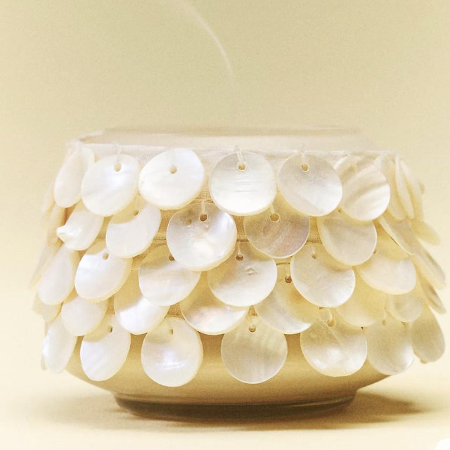The Gather Candle by Anthropologie: Fruity Hibiscus Tide - Hibiscus Tide, XS