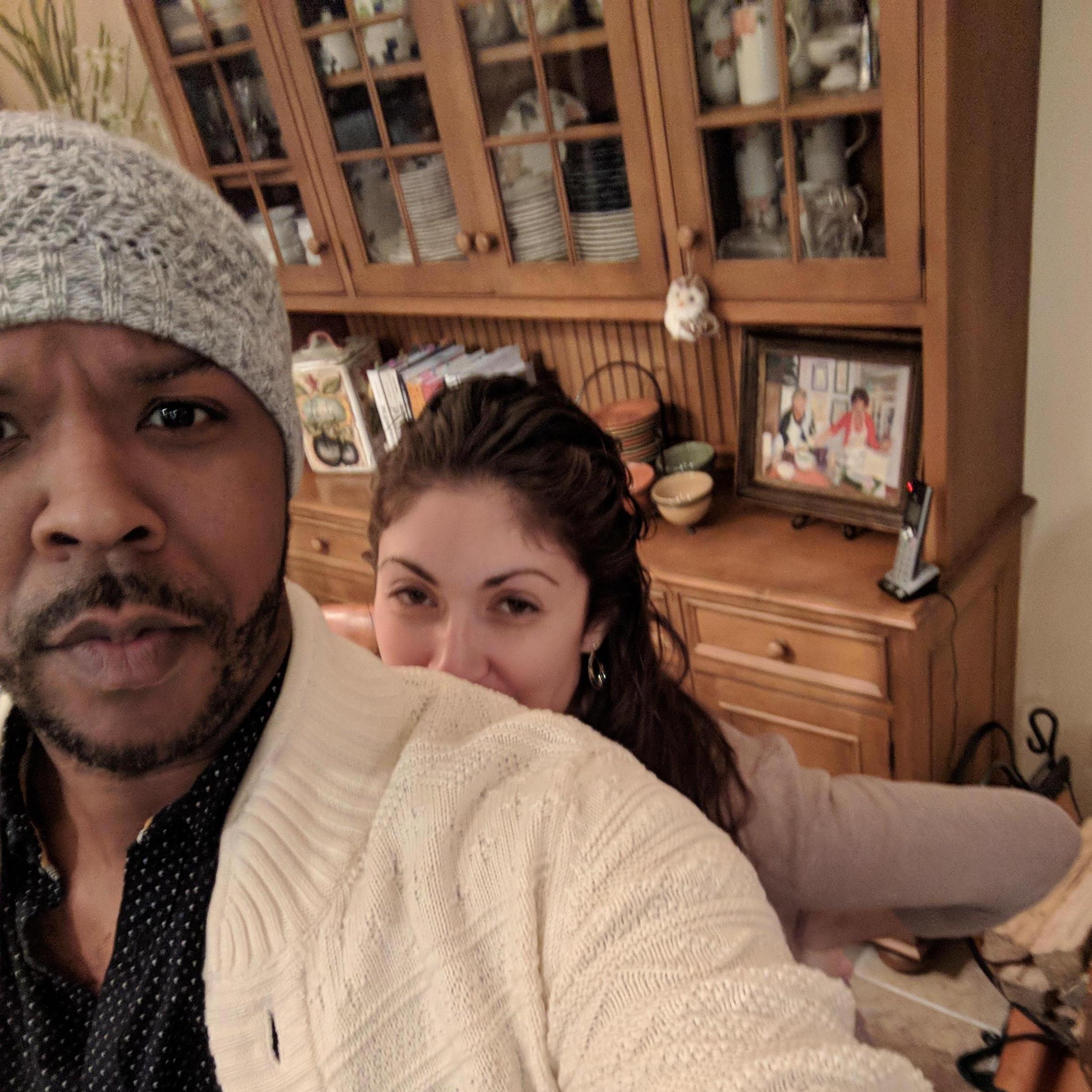 Silliness on Christmas a couple of years ago