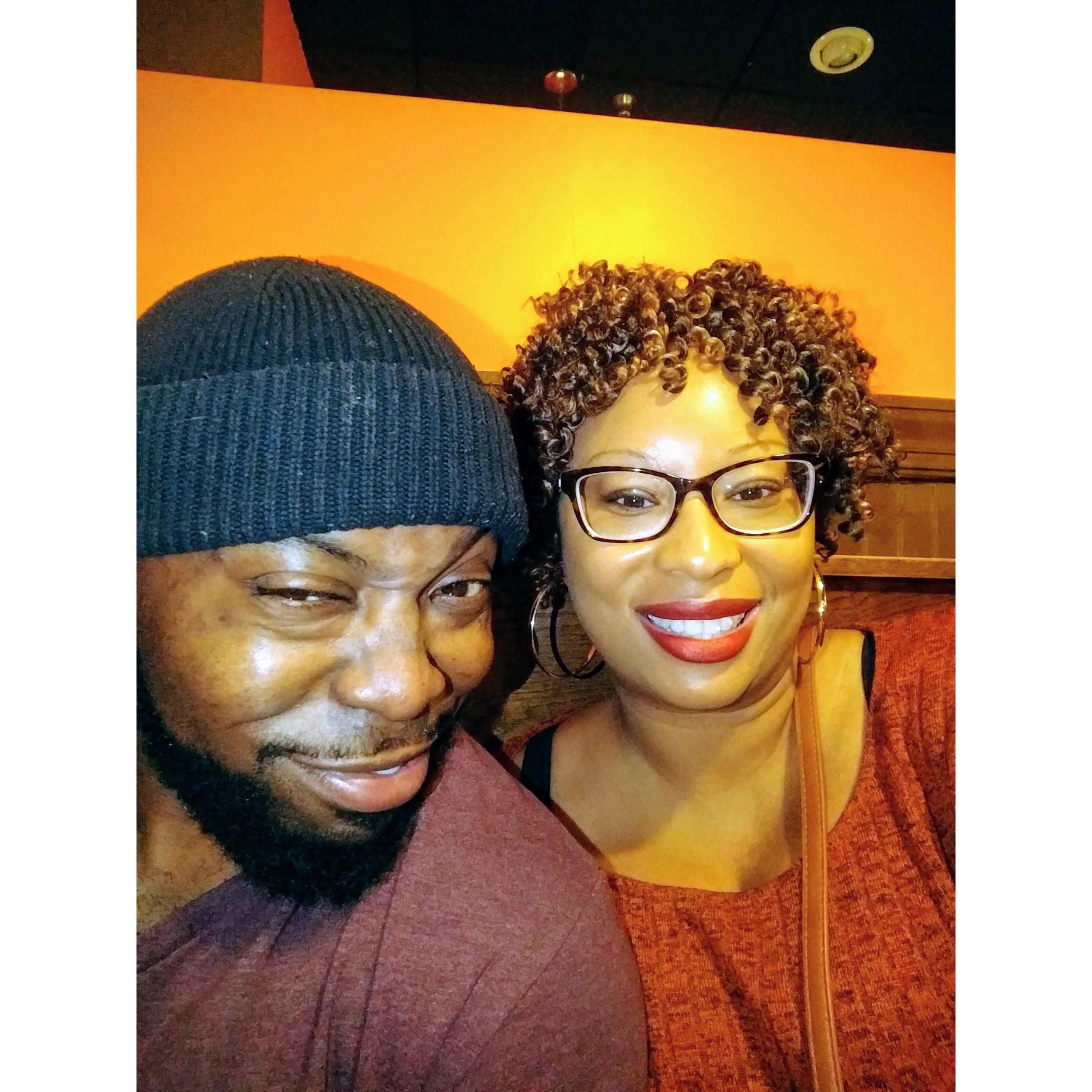 Out to Dinner with Family