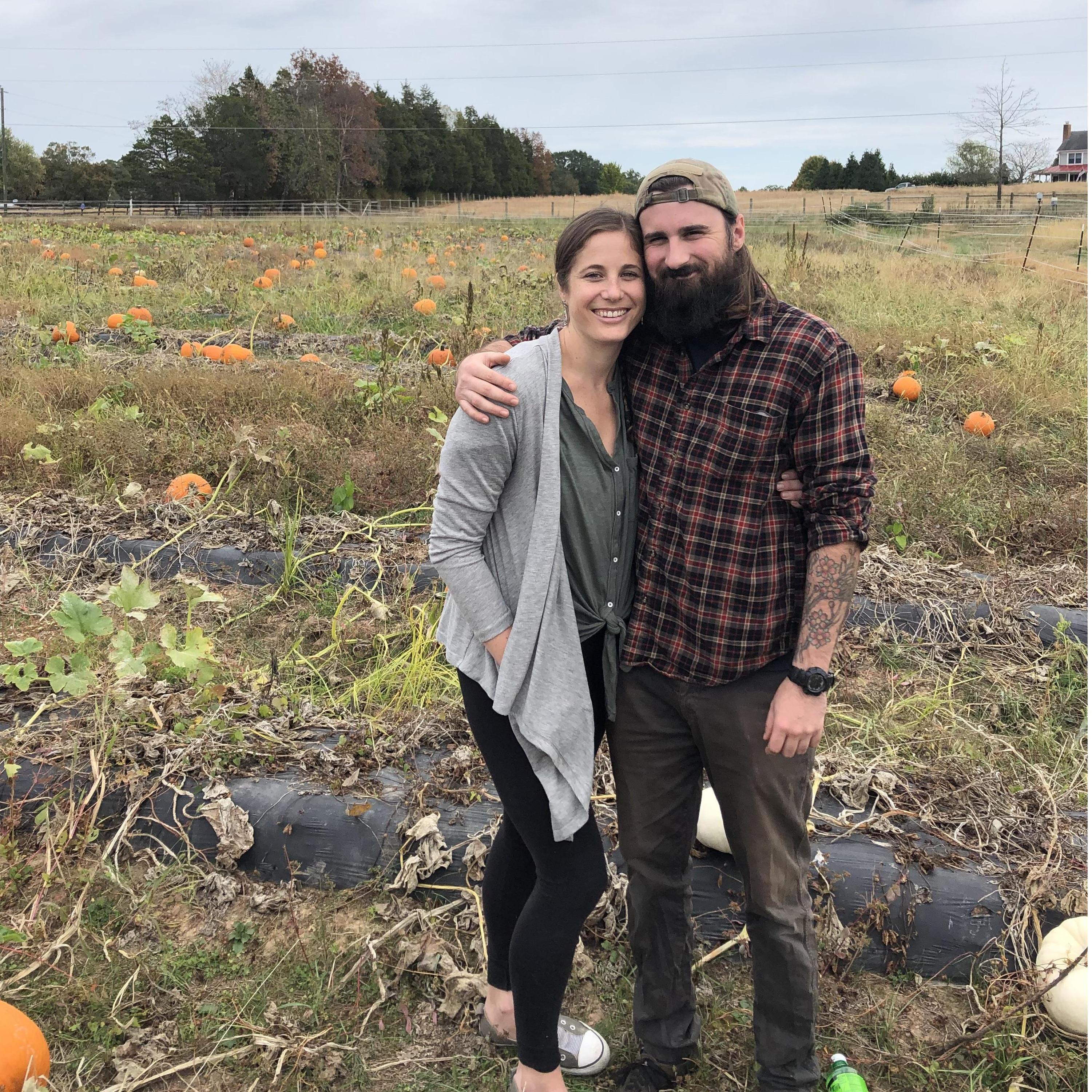 Punkin pickin!