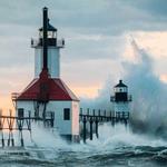St Joseph North Pier Lighthouse