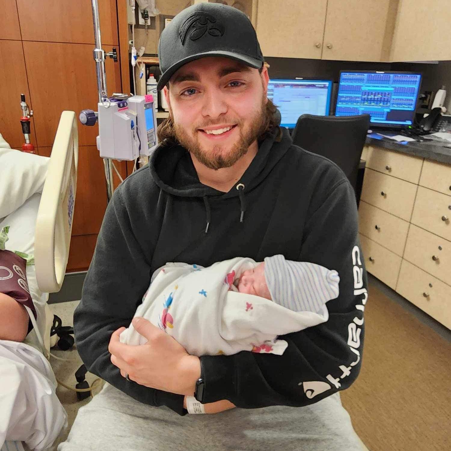 Such a proud daddy!