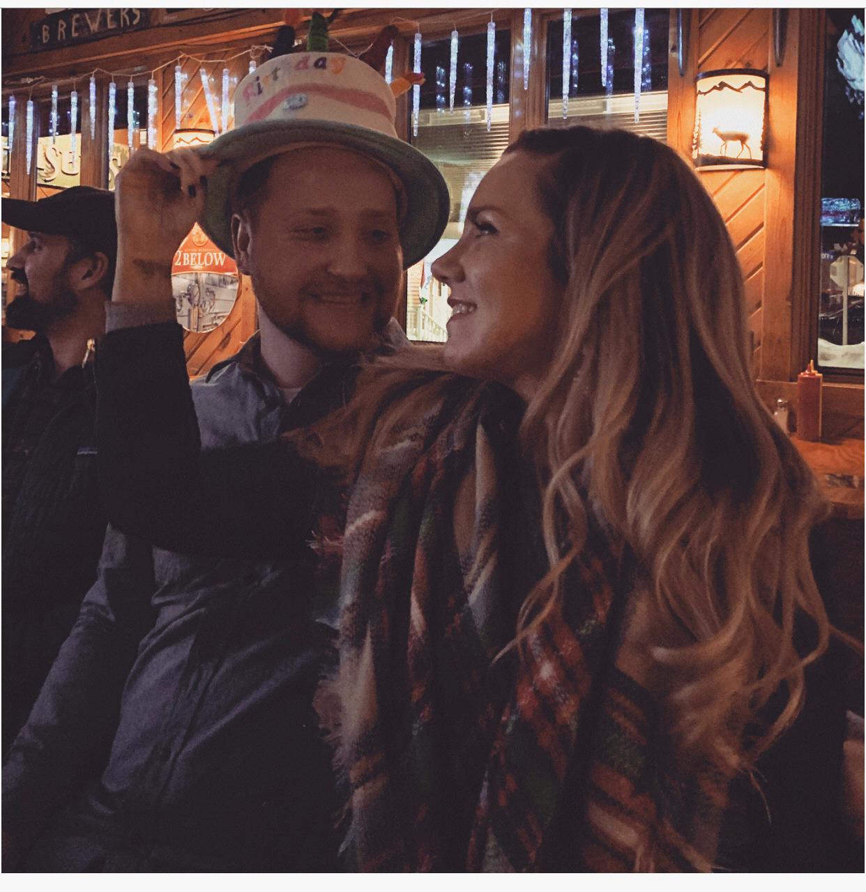 Chris's birthday party, March 2019.