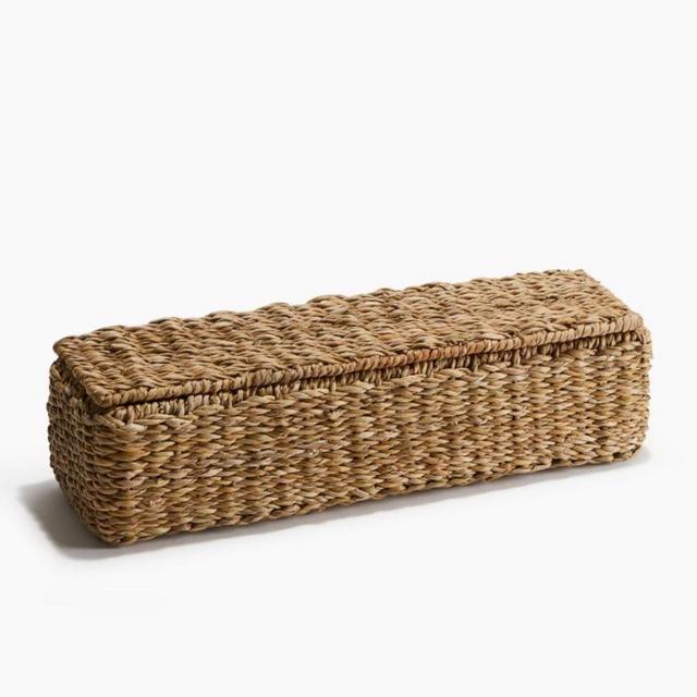 Seagrass Storage Basket with Dividers