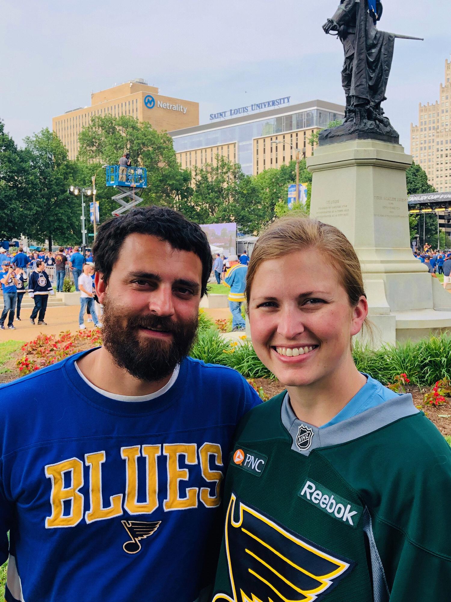 Before Game 4 of the Stanley Cup Finals (Blues won!)
June 2019