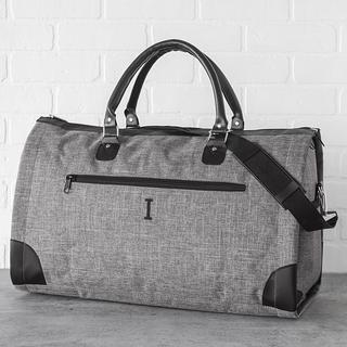 Personalized Grey Convertible Garmet Duffel Bag