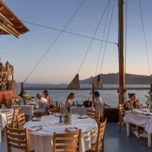 Dinner for Two at Ammoudi Fish Tavern