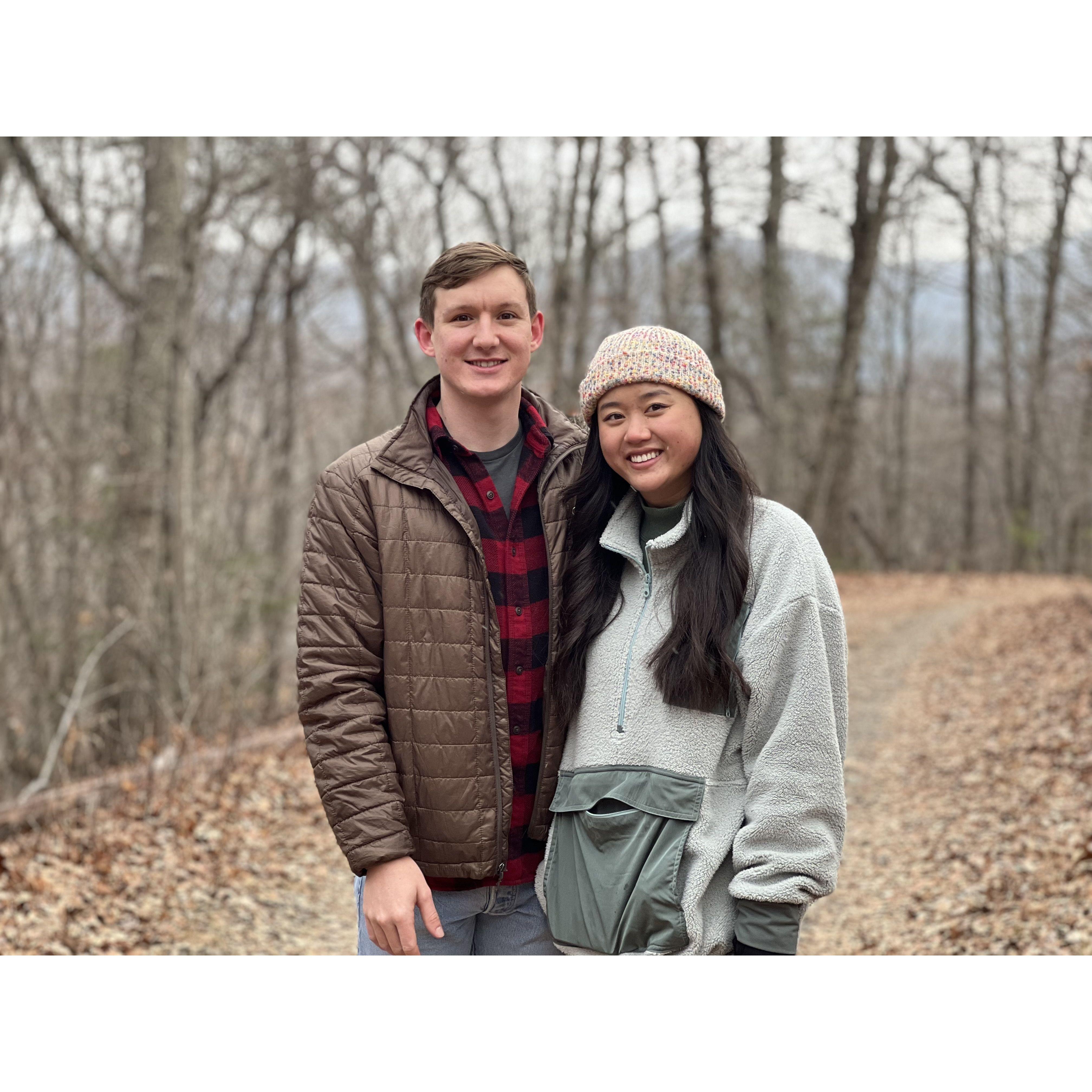 An Asheville hike with friends