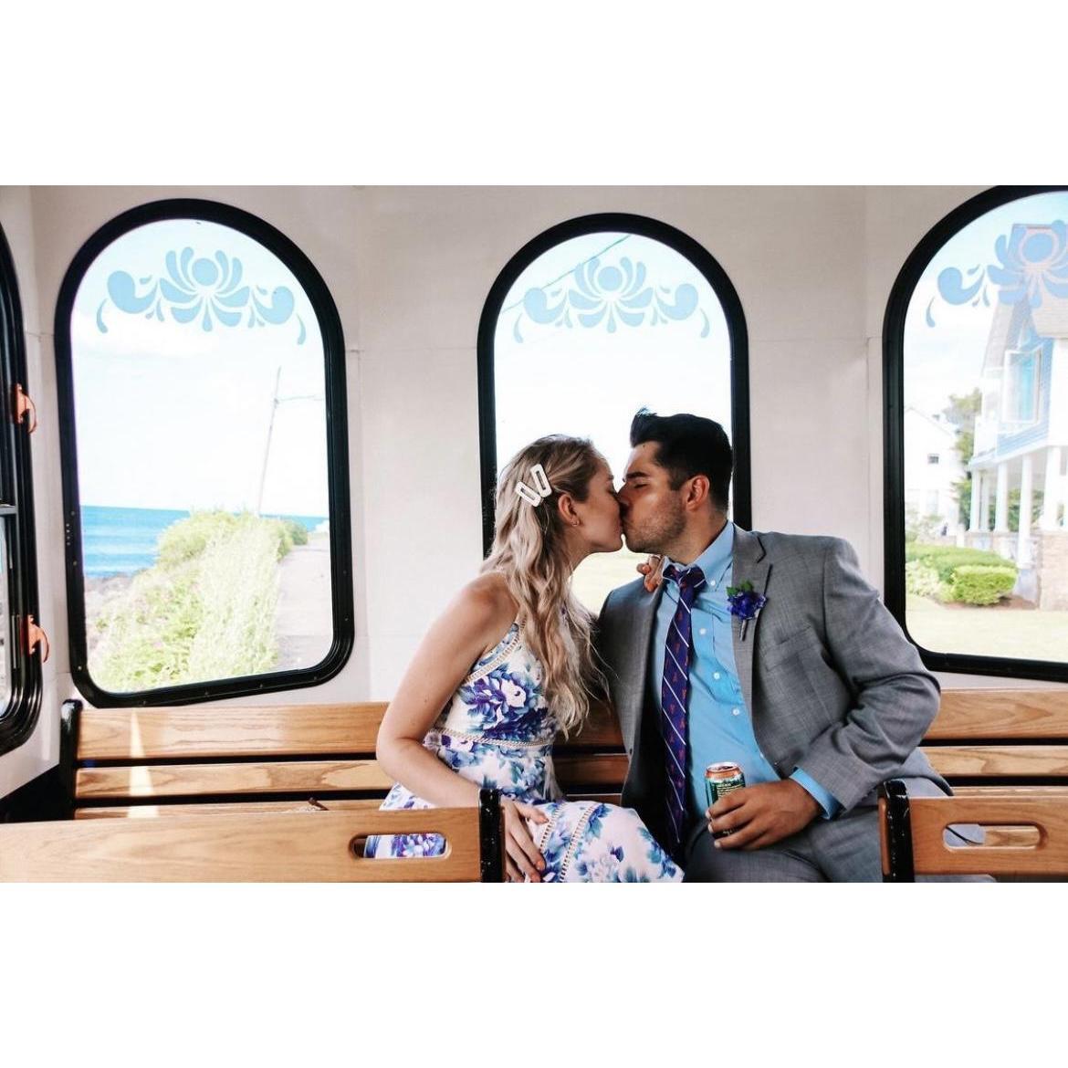 July 14, 2019 : at Ryan's dad's wedding in York Beach, ME.