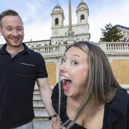 Someone clearly couldn't contain their excitement!