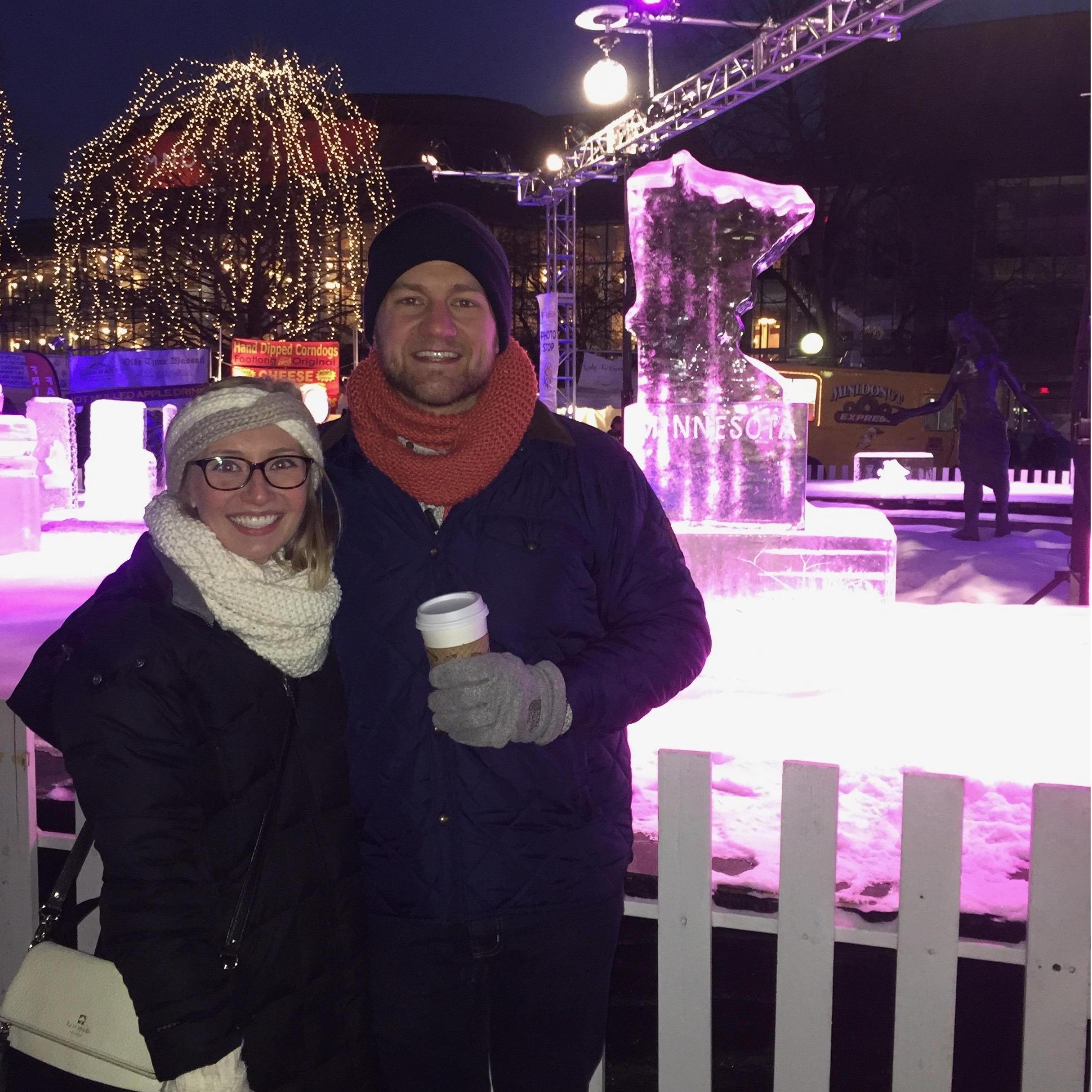 Zach experiences a Minnesota winter for the first time!!