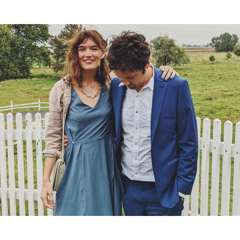 Carrie & Daniel wedding, 2022 PA, it was also farmy <3