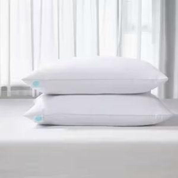 Tencel Cotton Blend Tencel-Around 95 Feather 5 Down King Medium Firm Pillow (2-Pack)
