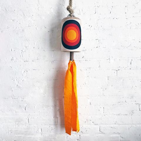 Thrown Bell Large Tall Tassel: Bullseye