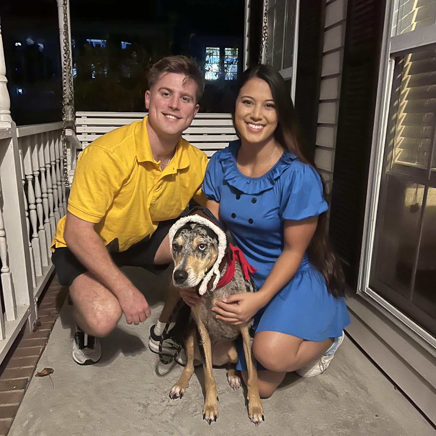 Forcing Xena to be Snoopy